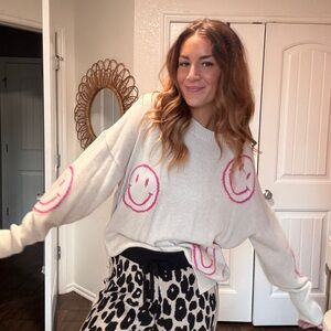 Smiley Face Sweater